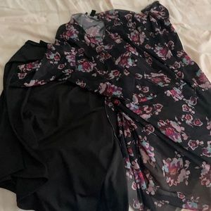 A top with a tank top attached to its